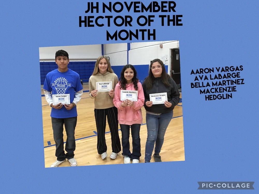 JH HECTOR of the Month