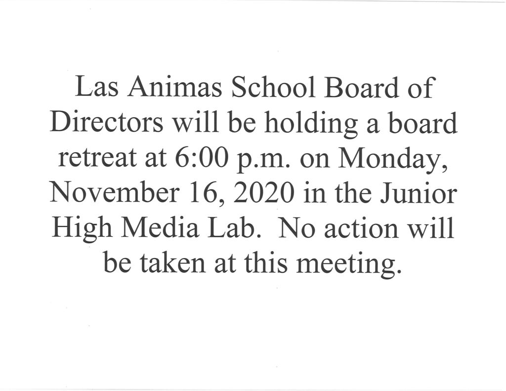 school board notice