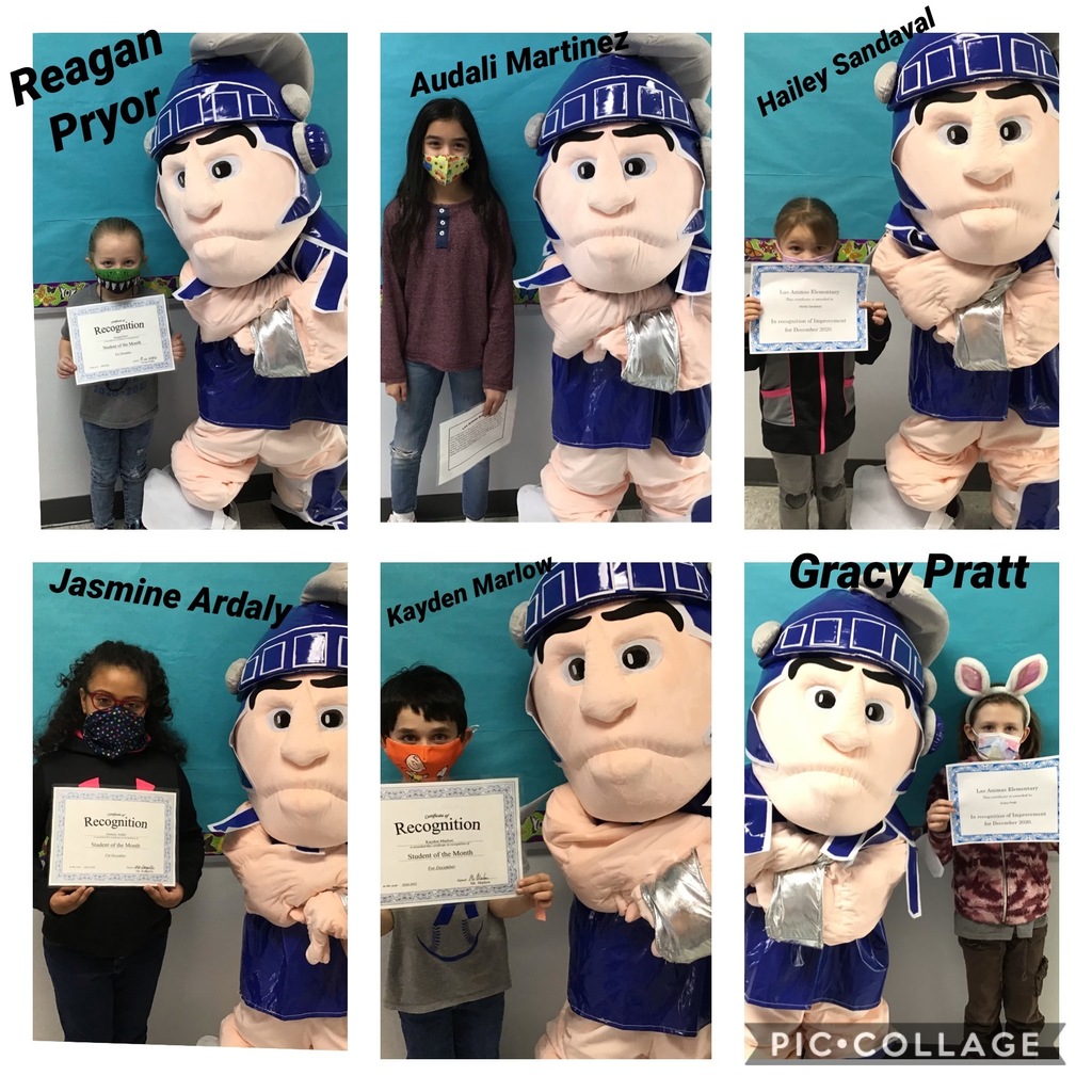 Dec. students of the month