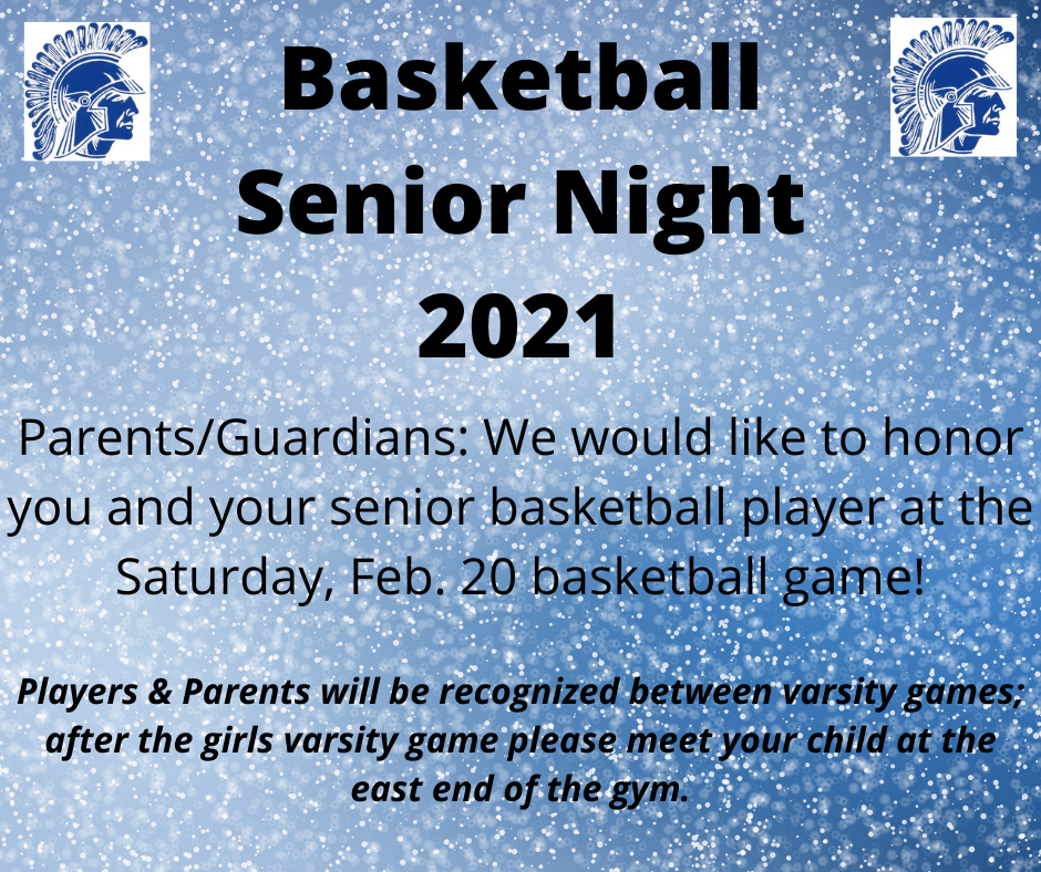 Basketball Senior Night