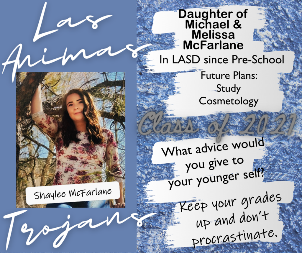 Shaylee LAHS senior