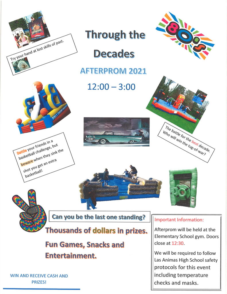 Post Prom flyer