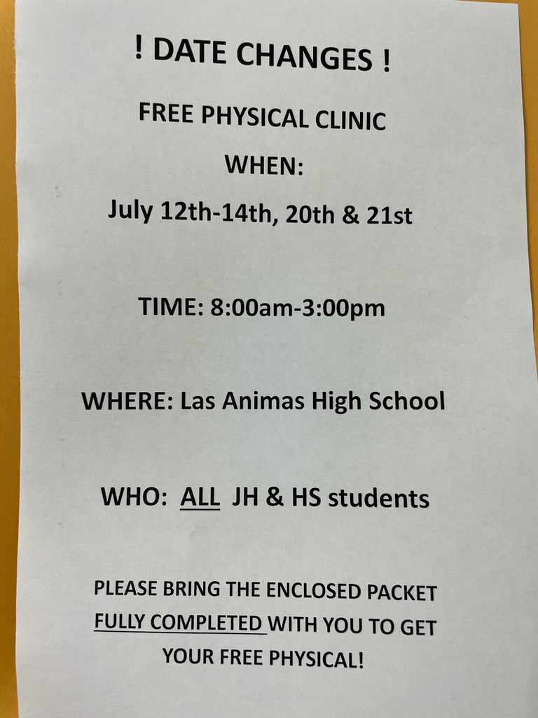 Sports physicals 