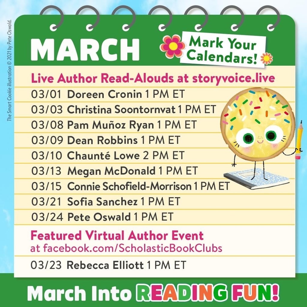 live author reads
